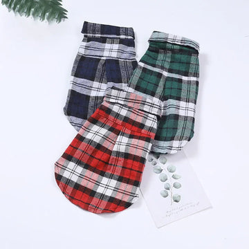 Plaid Cat Clothes for Cats Sphinx Pet Clothing for Small Cats Dogs Cat Costumes Soft Kitten Kitty Coat Jacket Puppy Outfit York