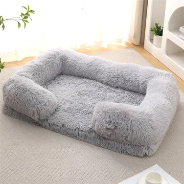 Luxury Winter Warm Large Dog Sofa Bed Dog Kneel Cat Mats House Cushion Pet Sleeping Sofa Beds Mat for Large and Small Dog